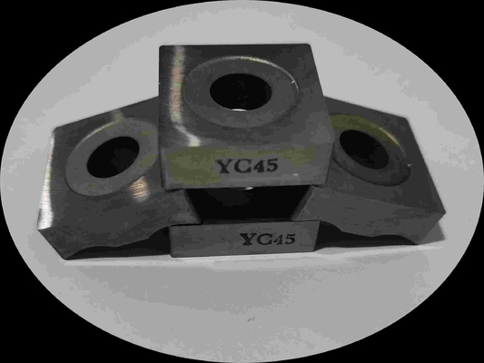 El torno del carburo cementado del WC Co del CNC equipa YC45 para moler de cara