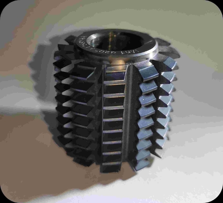 Cortador de acabado del avellanador de Grey Non Involute Worm Gear de la astilla del avellanador del carburo