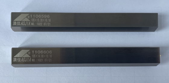 Herramientas de corte semi de acabado del carburo de tungsteno K30 105×15.20×10.16