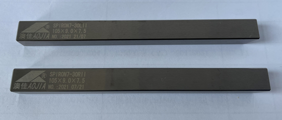 tres desgaste sólido de las herramientas de corte del carburo de las caras 105×9.0×7.5 - resistente