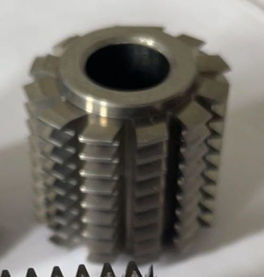 Cortador de acabado del avellanador de Grey Non Involute Worm Gear de la astilla del avellanador del carburo