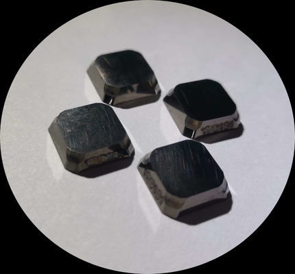Partes movibles de torneado YDS15 Grey Customized de plata del cerametal de la herramienta del torno del CNC