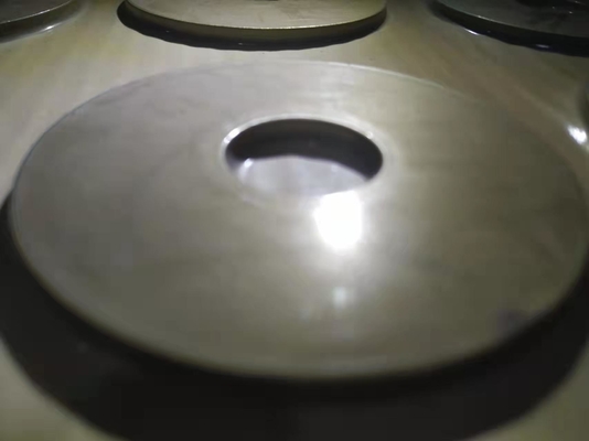 Película fina del carburo cementado de YG6X de los cortadores de litio de la batería de la rebanada circular del electrodo